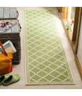 Safavieh Linden  Olive / Cream LND121 2 ft. 2 in. X 8 ft. Runner Rug