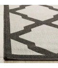 Safavieh Linden  Light Grey / Charcoal LND122 5 ft. 3 in. X 7 ft. 6 in. Rectangle Rug
