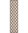 Safavieh Linden  Natural / Brown LND122 2 ft. 2 in. X 8 ft. Runner Rug