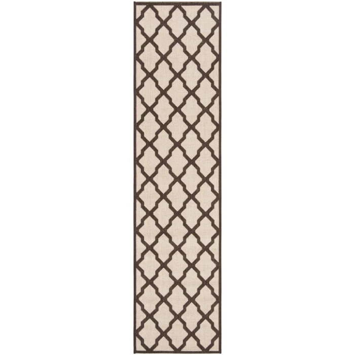 Safavieh Linden  Natural / Brown LND122 2 ft. 2 in. X 8 ft. Runner Rug