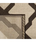 Safavieh Linden  Natural / Brown LND122 2 ft. 2 in. X 8 ft. Runner Rug