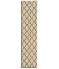 Safavieh Linden  Cream / Beige LND122 2 ft. 2 in. X 8 ft. Runner Rug