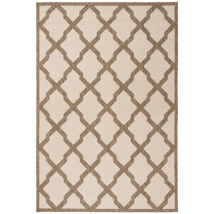 Safavieh Linden  Cream / Beige LND122 4 ft. X 6 ft. Rectangle Rug
