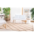 Safavieh Linden  Cream / Beige LND122 8 ft. X 10 ft. Rectangle Rug