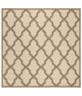 Safavieh Linden  Cream / Beige LND122 6 ft. 7 in. X 6 ft. 7 in. Square Rug