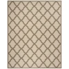Safavieh Linden  Cream / Beige LND122 9 ft. X 12 ft. Rectangle Rug