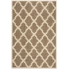 Safavieh Linden  Beige / Cream LND122 4 ft. X 6 ft. Rectangle Rug