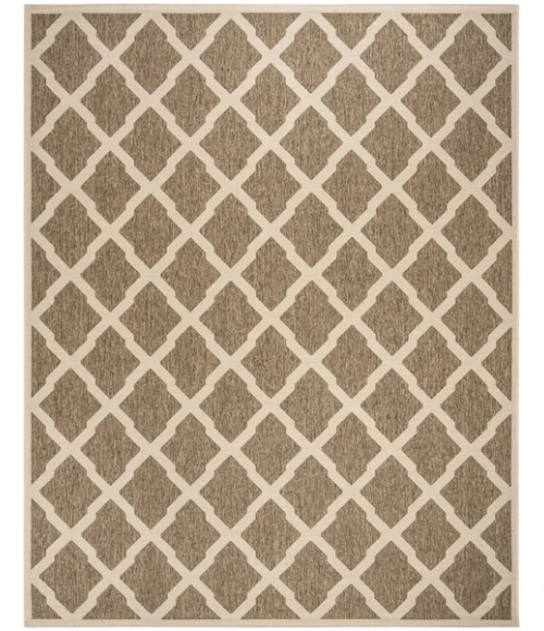 Safavieh Linden  Beige / Cream LND122 8 ft. X 10 ft. Rectangle Rug