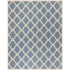 Safavieh Linden  Blue / Creme LND122 8 ft. X 10 ft. Rectangle Rug