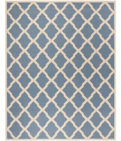 Safavieh Linden  Blue / Creme LND122 8 ft. X 10 ft. Rectangle Rug