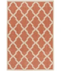 Safavieh Linden  Rust / Creme LND122 5 ft. 3 in. X 7 ft. 6 in. Rectangle Rug