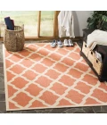 Safavieh Linden  Rust / Creme LND122 5 ft. 3 in. X 7 ft. 6 in. Rectangle Rug