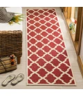 Safavieh Linden  Red / Creme LND122 2 ft. 2 in. X 8 ft. Runner Rug