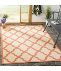 Safavieh Linden  Cream / Rust LND122 9 ft. X 12 ft. Rectangle Rug