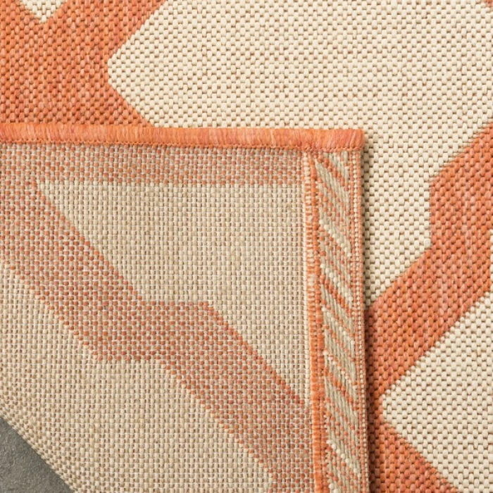 Safavieh Linden  Creme / Brown LND122 8 ft. X 10 ft. Rectangle Rug