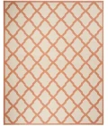 Safavieh Linden  Cream / Rust LND122 9 ft. X 12 ft. Rectangle Rug