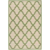 Safavieh Linden  Cream / Olive LND122 5 ft. 3 in. X 7 ft. 6 in. Rectangle Rug
