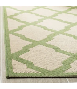 Safavieh Linden  Cream / Olive LND122 8 ft. X 10 ft. Rectangle Rug