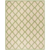 Safavieh Linden  Cream / Olive LND122 9 ft. X 12 ft. Rectangle Rug