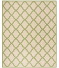 Safavieh Linden  Cream / Olive LND122 8 ft. X 10 ft. Rectangle Rug