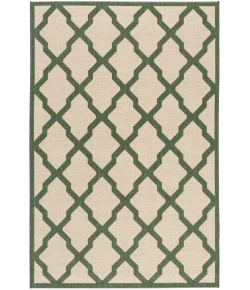 Safavieh Linden  Cream / Green LND122 4 ft. X 6 ft. Rectangle Rug