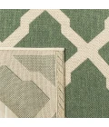 Safavieh Linden  Green / Creme LND122 9 ft. X 12 ft. Rectangle Rug