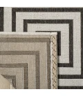 Safavieh Linden  Natural / Brown LND123 6 ft. 7 in. X 6 ft. 7 in. Round Rug