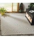 Safavieh Linden  Cream / Blue LND123 6 ft. 7 in. X 6 ft. 7 in. Square Rug