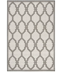 Safavieh Linden  Light Grey / Charcoal LND124 4 ft. X 6 ft. Rectangle Rug