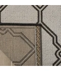 Safavieh Linden  Light Grey / Charcoal LND124 6 ft. 7 in. X 6 ft. 7 in. Square Rug