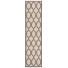 Safavieh Linden  Natural / Brown LND124 2 ft. 2 in. X 8 ft. Runner Rug