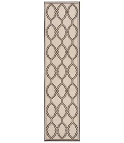 Safavieh Linden  Natural / Brown LND124 2 ft. 2 in. X 8 ft. Runner Rug