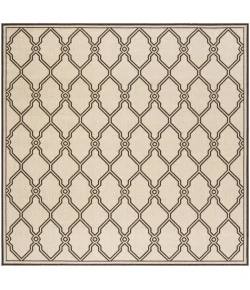 Safavieh Linden  Natural / Brown LND124 6 ft. 7 in. X 6 ft. 7 in. Square Rug