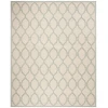 Safavieh Linden  Cream / Aqua LND124 9 ft. X 12 ft. Rectangle Rug