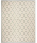 Safavieh Linden  Cream / Aqua LND124 9 ft. X 12 ft. Rectangle Rug