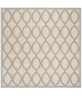 Safavieh Linden  Cream / Blue LND124 6 ft. 7 in. X 6 ft. 7 in. Square Rug