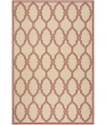 Safavieh Linden  Red / Creme LND124 4 ft. X 6 ft. Rectangle Rug