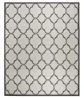 Safavieh Linden  Light Grey / Charcoal LND125 8 ft. X 10 ft. Rectangle Rug