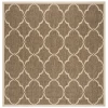 Safavieh Linden  Beige / Cream LND125 6 ft. 7 in. X 6 ft. 7 in. Square Rug