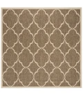 Safavieh Linden  Beige / Cream LND125 6 ft. 7 in. X 6 ft. 7 in. Square Rug