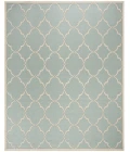 Safavieh Linden  Aqua / Cream LND125 9 ft. X 12 ft. Rectangle Rug