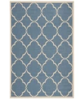 Safavieh Linden  Blue / Creme LND125 4 ft. X 6 ft. Rectangle Rug