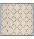 Safavieh Linden  Cream / Blue LND125 6 ft. 7 in. X 6 ft. 7 in. Square Rug