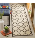 Safavieh Linden  Creme / Brown LND125 2 ft. 2 in. X 8 ft. Runner Rug