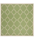 Safavieh Linden  Olive / Cream LND125 6 ft. 7 in. X 6 ft. 7 in. Square Rug