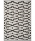 Safavieh Linden  Light Grey / Charcoal LND126 5 ft. 3 in. X 7 ft. 6 in. Rectangle Rug