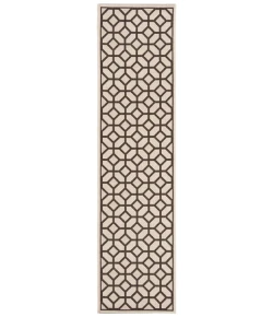 Safavieh Linden  Natural / Brown LND127 2 ft. 2 in. X 8 ft. Runner Rug