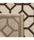 Safavieh Linden  Natural / Brown LND127 2 ft. 2 in. X 8 ft. Runner Rug