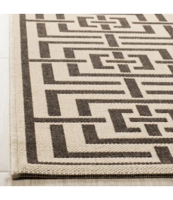 Safavieh Linden  Natural / Brown LND128 6 ft. 7 in. X 6 ft. 7 in. Round Rug