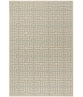 Safavieh Linden  Cream / Aqua LND128 4 ft. X 6 ft. Rectangle Rug